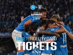 Biglietti Napoli-Frosinone: Al via la fase 1 riservata ai possessori di fidelity