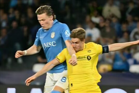 Napoli-Bodo Glimt 4-3, le pagelle: bentornato Scott, Politano e De Bruyne da applausi…